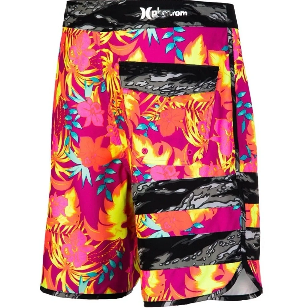 Hurley Block Party Flammo Phantom Boardshort